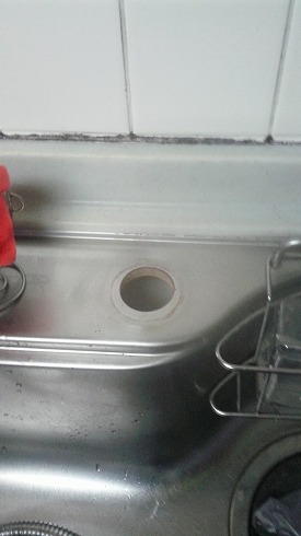 キッチン水栓水栓交換方法