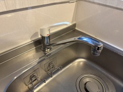 千葉県船橋市 水栓本体より水漏れの施工前写真