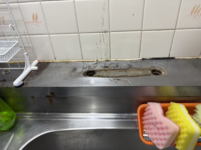 TKJ23UR 水栓取り外し後